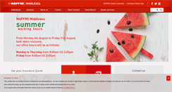 Desktop Screenshot of middlesea.com